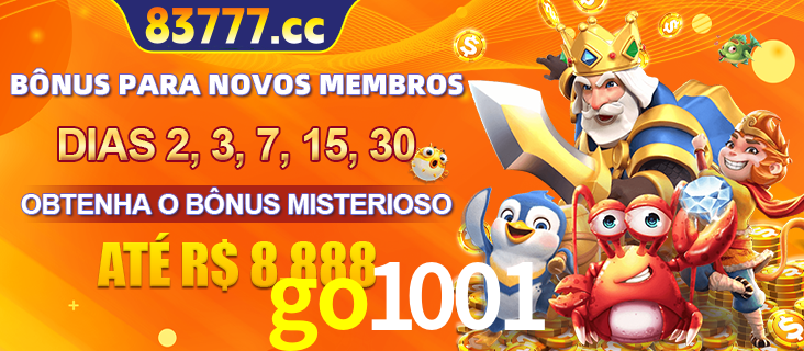 Anúncio dos benefícios para Membro VIP Sênior na plataforma go1001, incluindo bônus promocionais, semanais e mensais, ilustrado com o personagem Fortune Tiger.