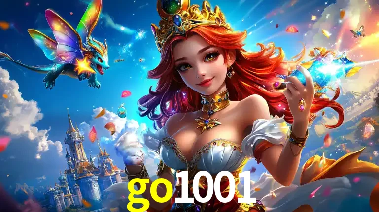 A princesa de um reino de fantasia mágico, com seu pequeno dragão, apresentando um mundo de prêmios encantados nos jogos de caça-níqueis do cassino go1001.
